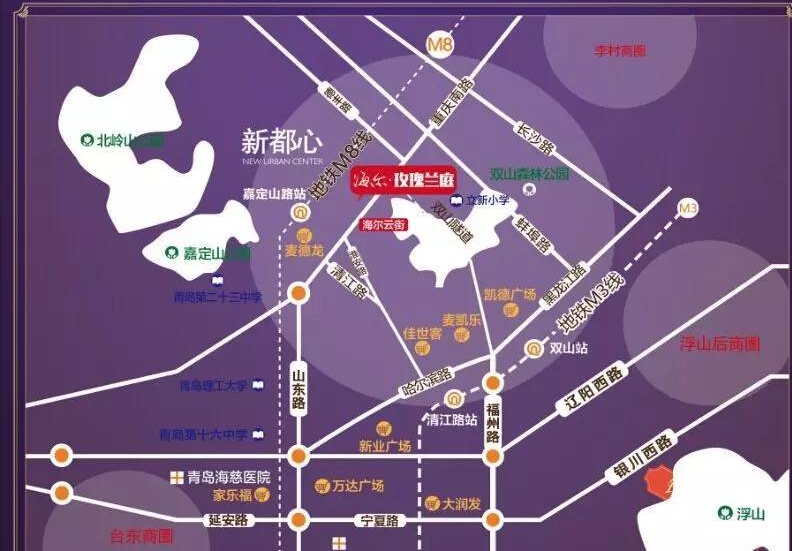 区位图 