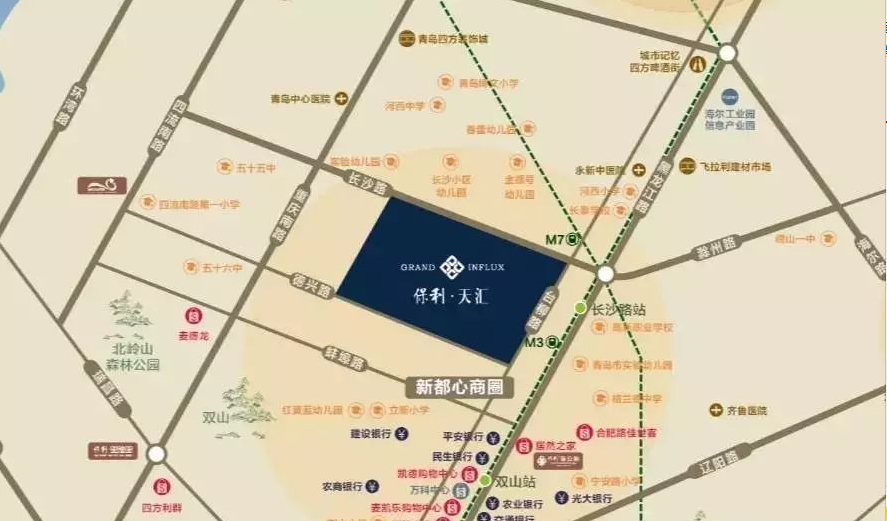 区位图 