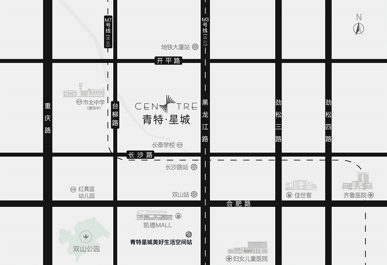 区位图 