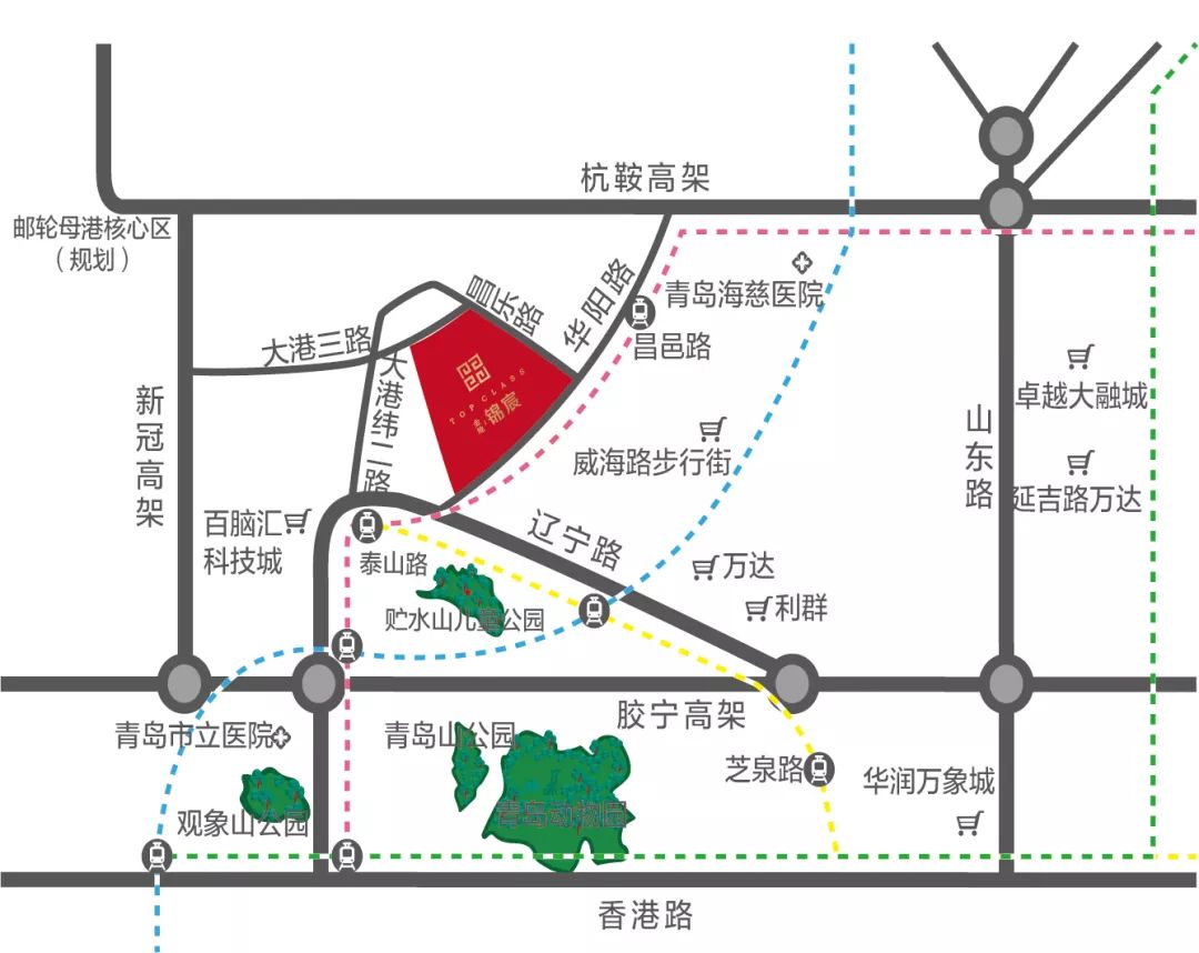 区位图 