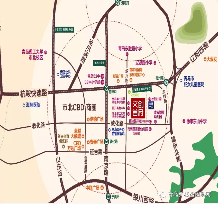 区位图 