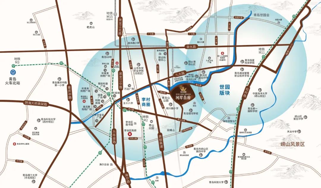 区位图 