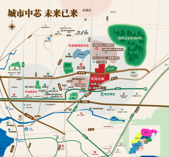 区位图 