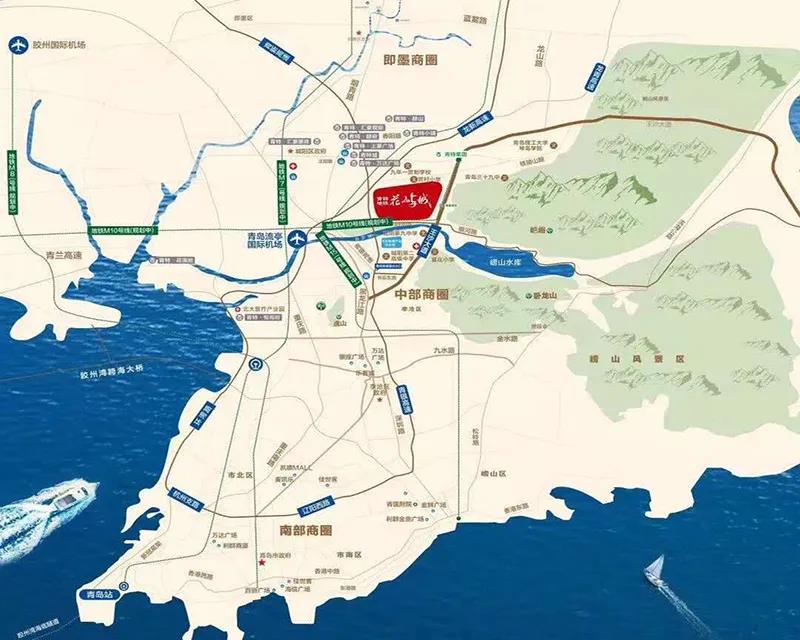 区位图 
