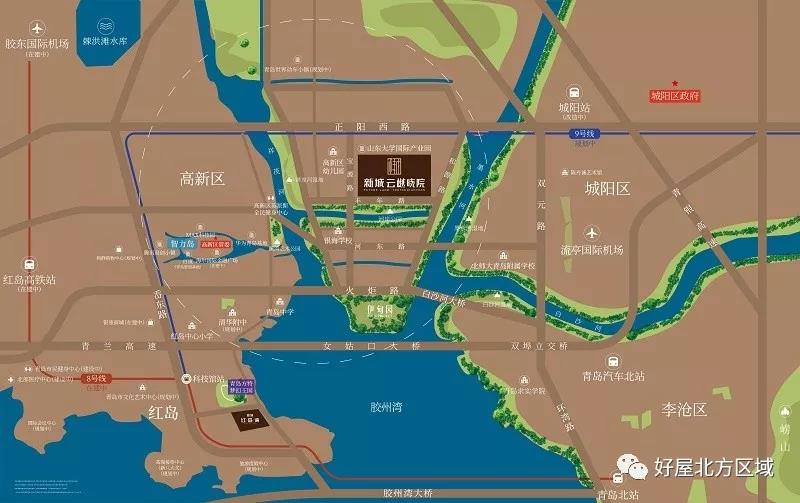 区位图 