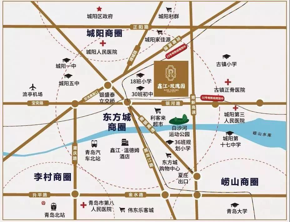 区位图 