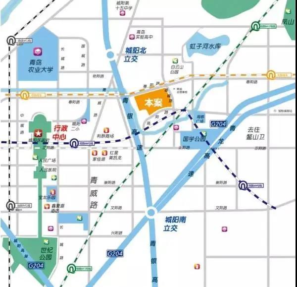 区位图 