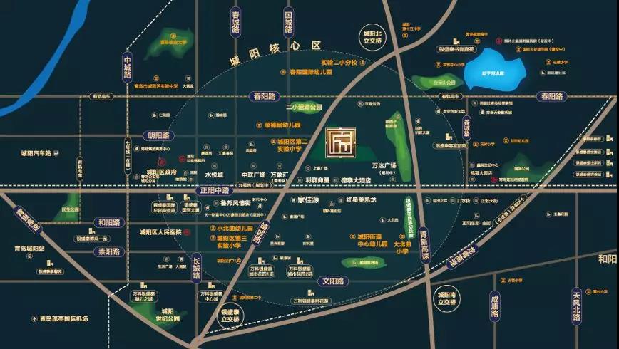 区位图 