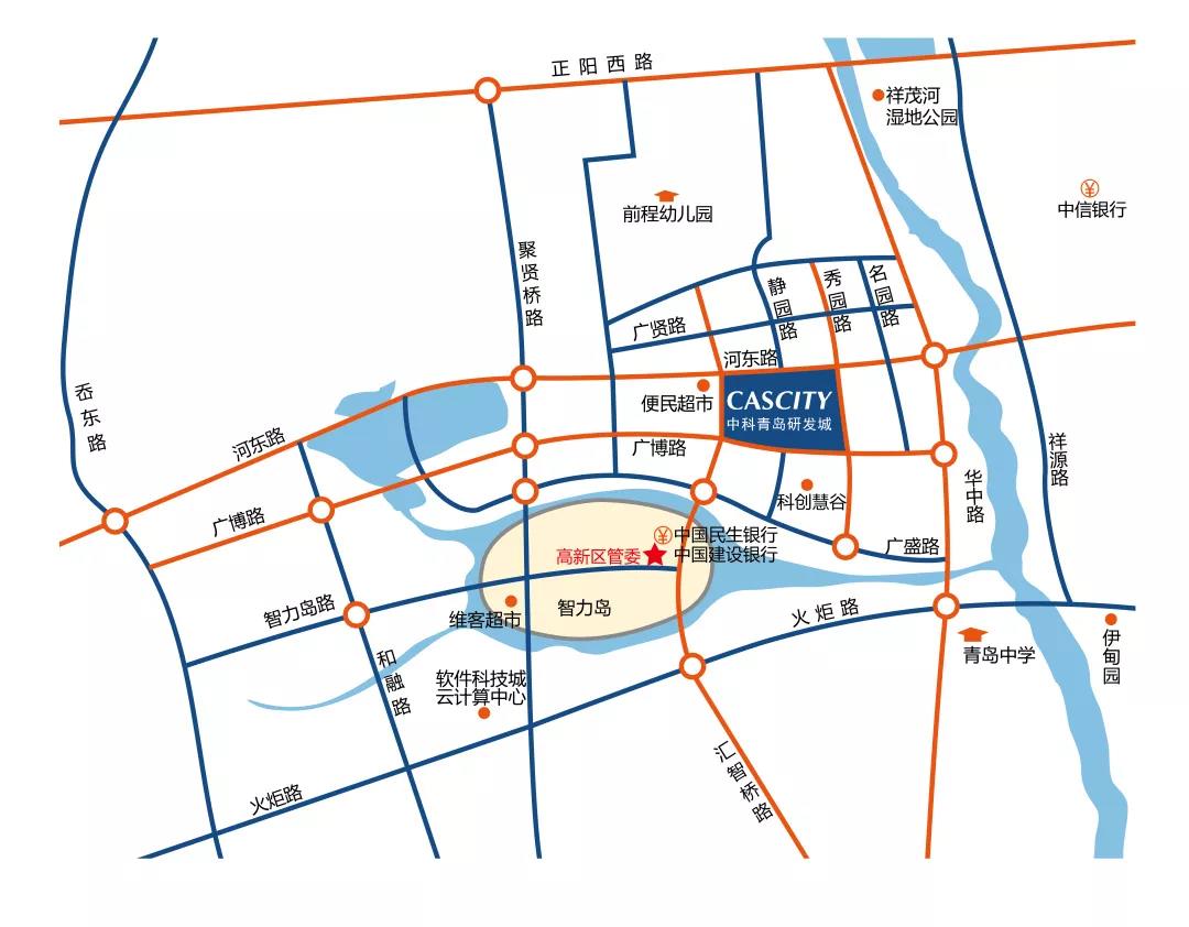 区位图 