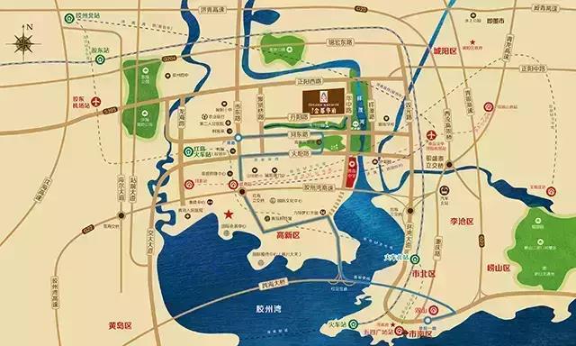 区位图 