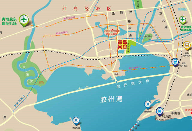 区位图 