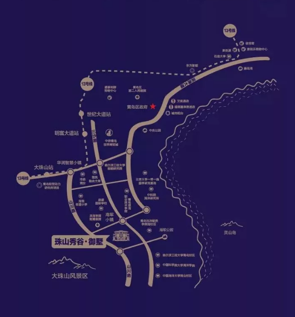 区位图 