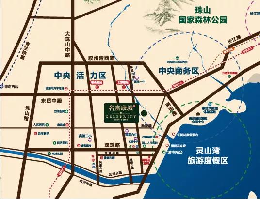 区位图 