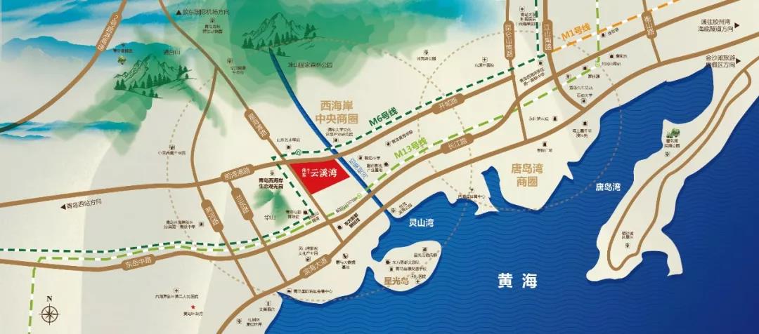 区位图 