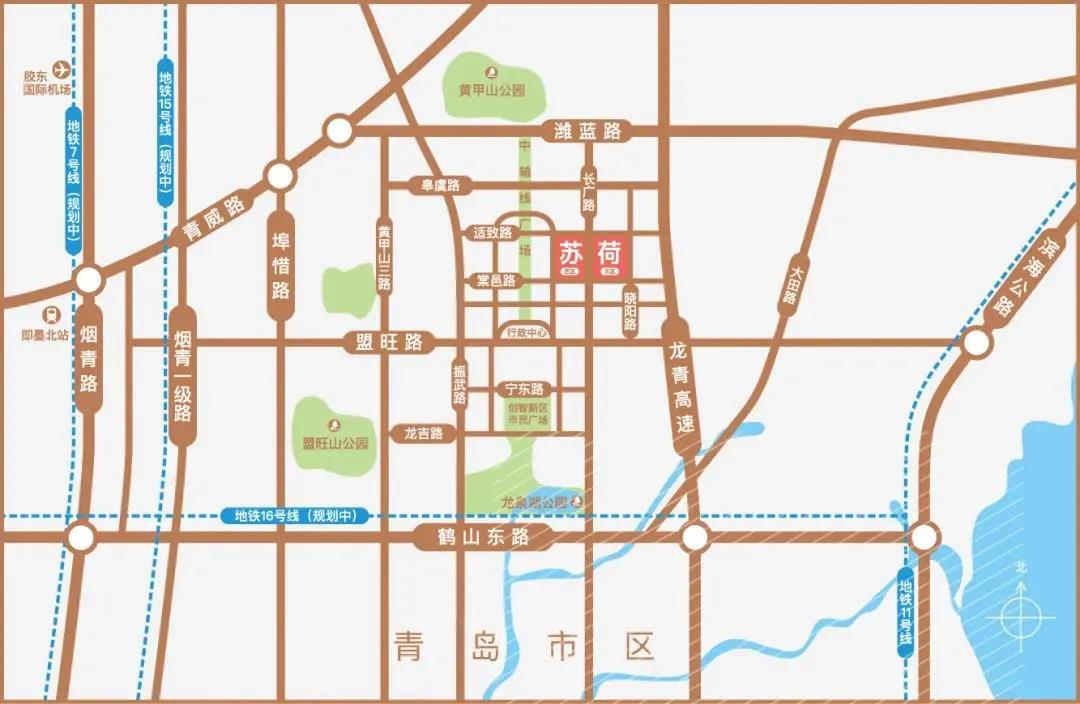 区位图 