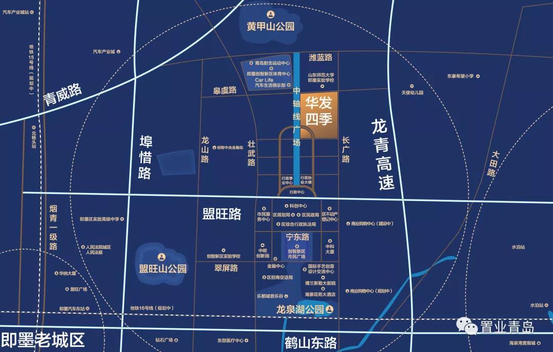 区位图 