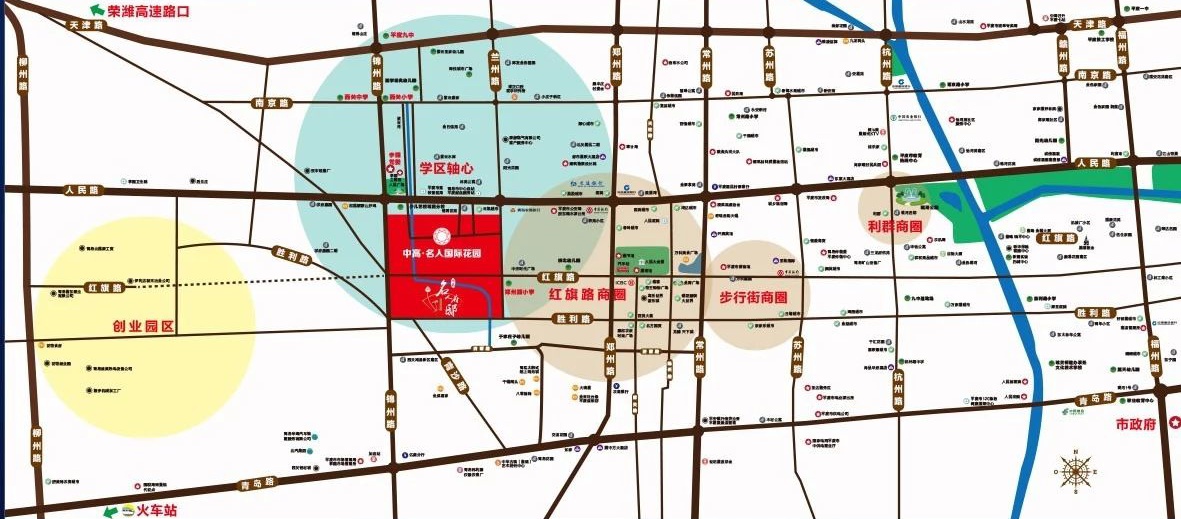 区位图 