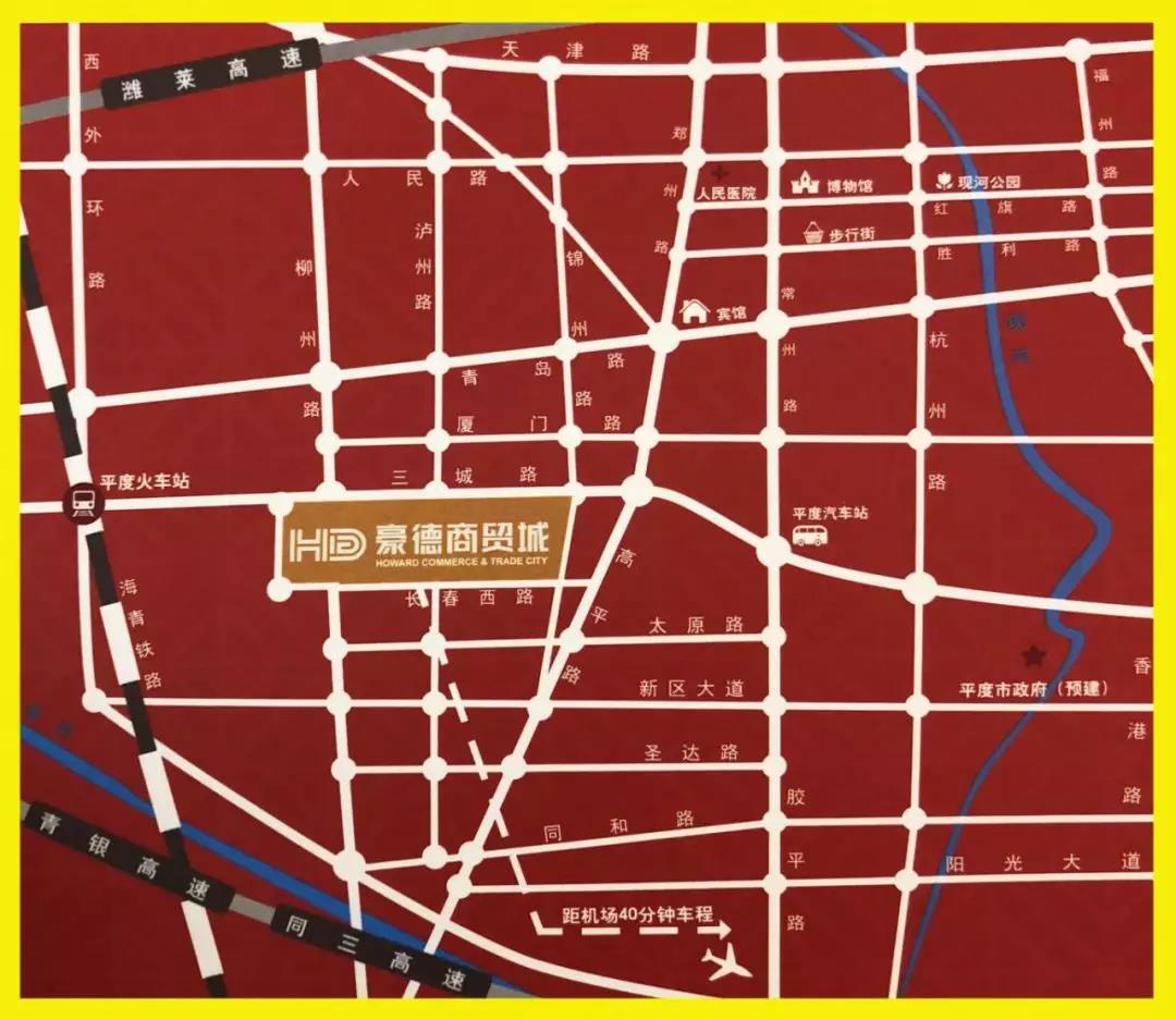 区位图 