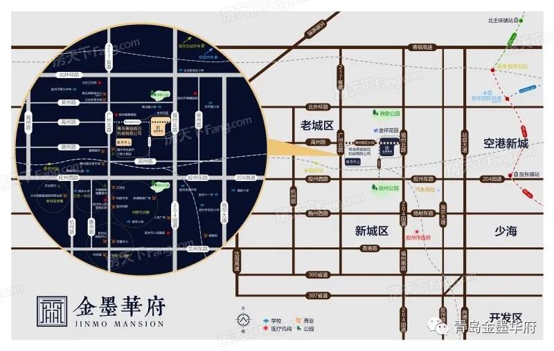 区位图 