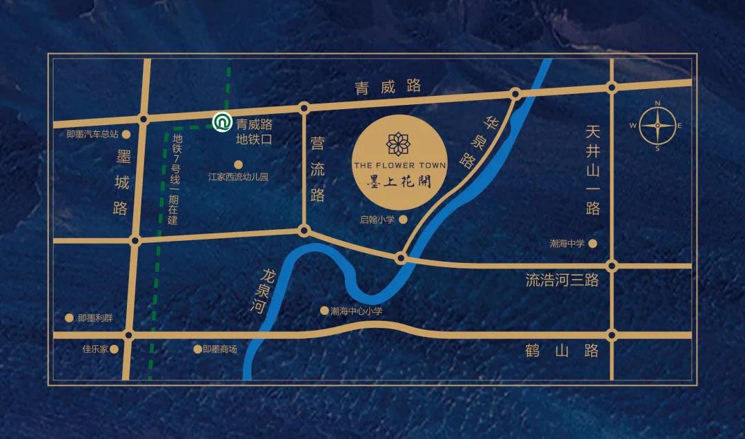 区位图 